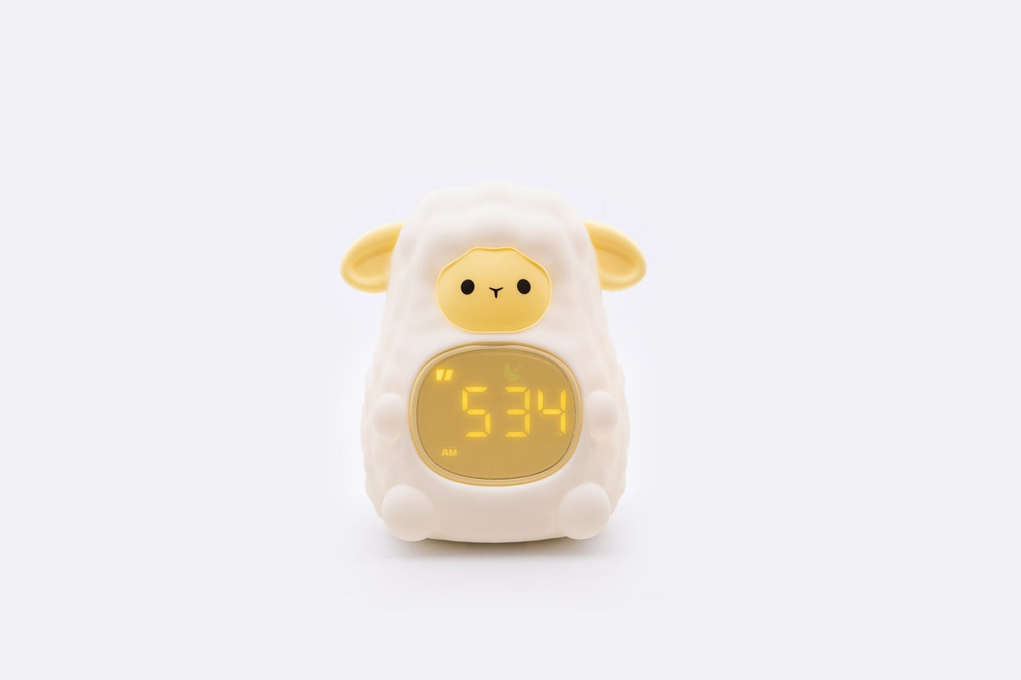 Soft Silicone Lamb Night Light and Sound Clock
